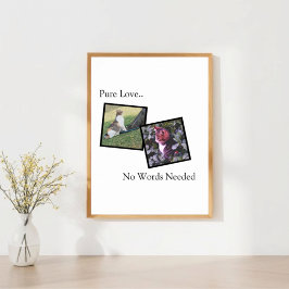 Customizable Pet Poster For Pet Owners