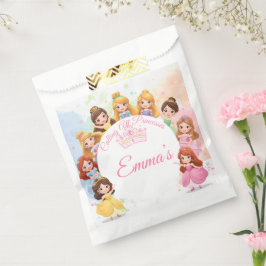 Customizable Princess Girl Birthday Chocolate  Geschenktütchen