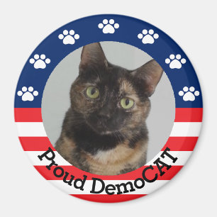 Customizable Proud DemoCAT Magnet
