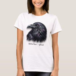 Customizable Raven Head T-Shirt