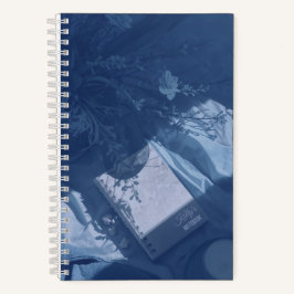 Customizable Reversible Blue Journal Notizbuch
