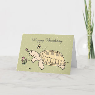 Customizable Russian Tortoise Card Karte