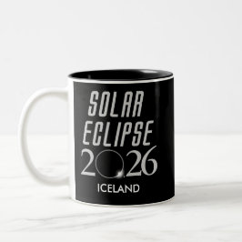 Customizable Solar Eclipse 2026 Mug Zweifarbige Tasse
