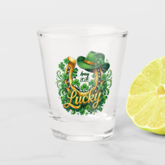 Customizable St. Patrick's Day Schnapsglas