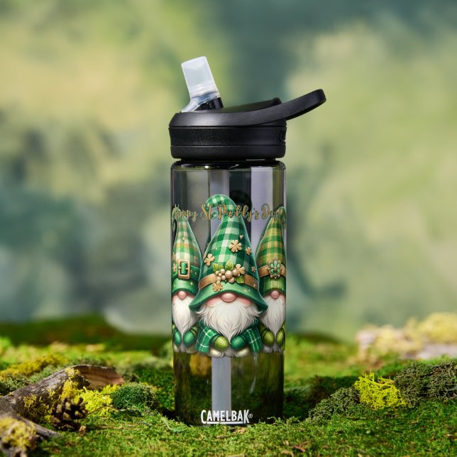 Customizable St. Patrick's Day Trinkflasche (Außenbereich (gedreht))