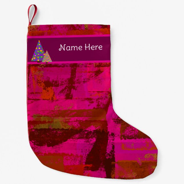 Customizable stocking kleiner weihnachtsstrumpf (Vorderseite)