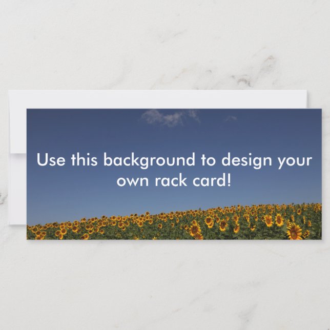 Customizable Sunflower field (Vorderseite)