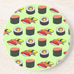 Customizable Sushi Sandstein Untersetzer