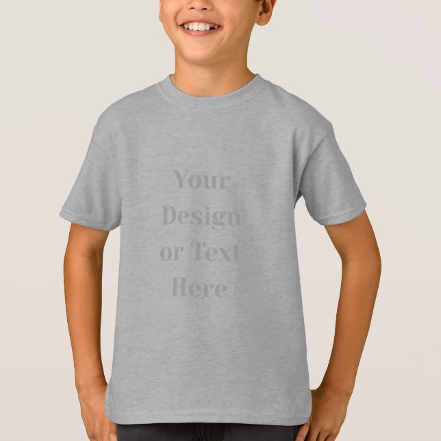 Customizable Your Design or Text Here Personalized T-Shirt (Vorderseite)