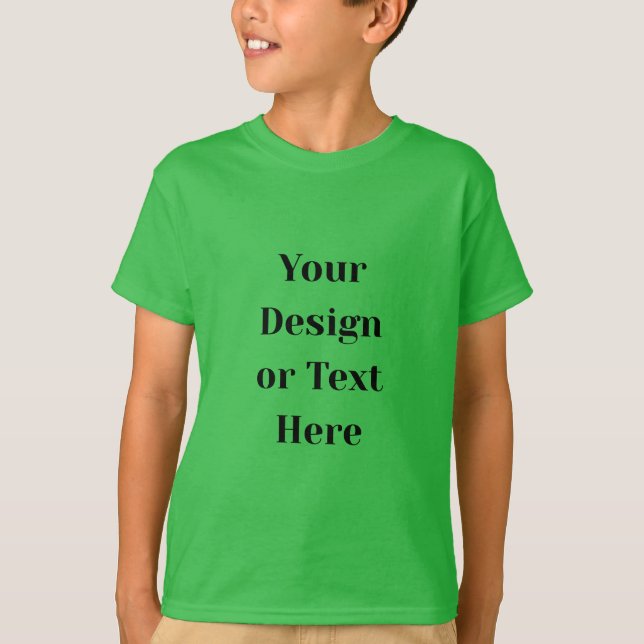 Customizable Your Design or Text Here Personalized T-Shirt (Vorderseite)