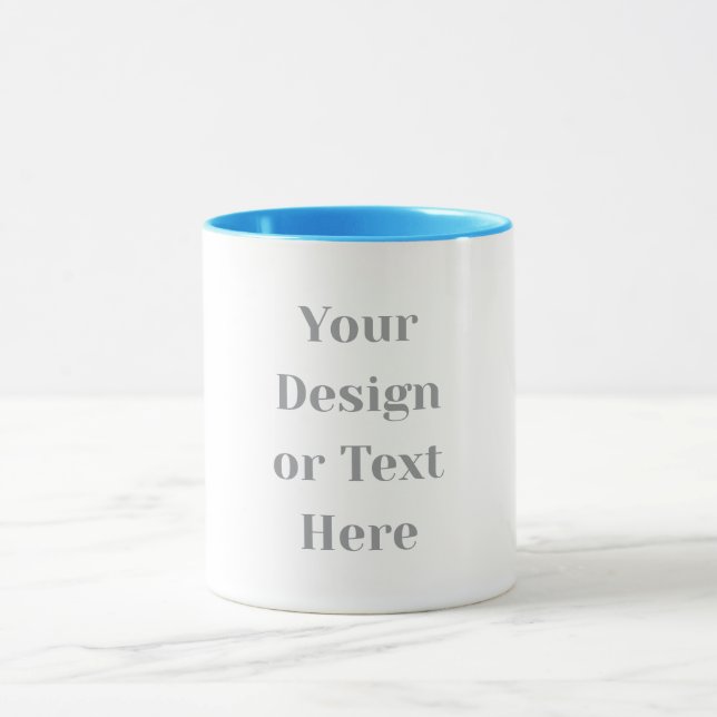Customizable Your Design or Text Here Personalized Tasse (Zentrum)