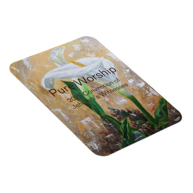 Customize 2025 JW Convention  Magnet (Rechte Seite)