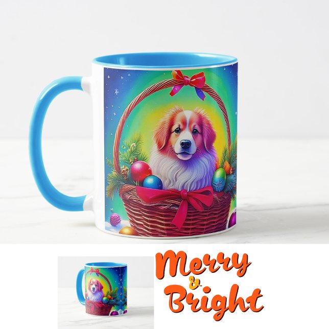 Customize 2026 Cutest Loyal Christmas Dog  Tasse (Von Creator hochgeladen)