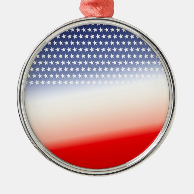 Customize Americana Ornament Aus Metall (Vorne)