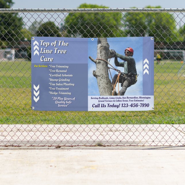 Customize Arborist Tree Service Business Promo Banner (Insitu)