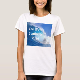 Customize Blue Wave Election 2026 T-Shirt
