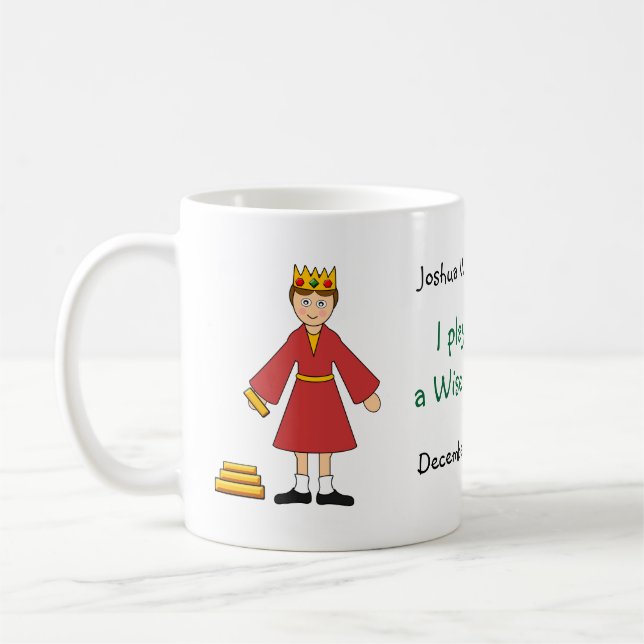 Customize Me - Kinderkrippen King / Wise Man Tasse (Links)