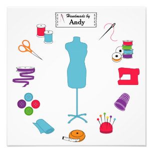 Customize the Label Sew Right Fotodruck