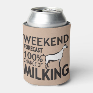CUSTOMIZE Weekend Forecast Milking Oberhasli Ziege Dosenkühler