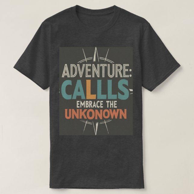Customize Your Adventure T-Shirt (Design vorne)