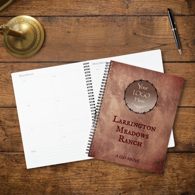 Customize Your Logo Horse Ranch Business Planner Planer (Von Creator hochgeladen)