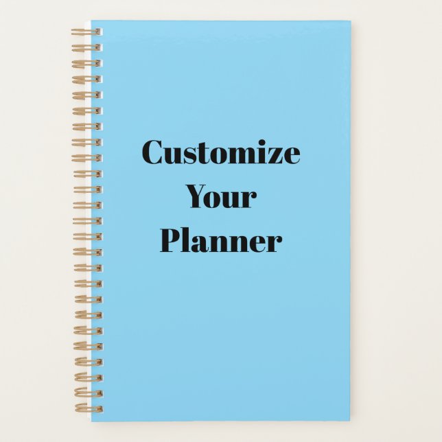 CUSTOMIZE YOUR PLANNER PLANER (Vorderseite)