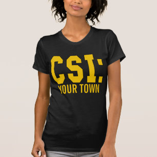 CUSTOMIZEABLE CSI Produkte T-Shirt