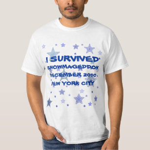 CUSTOMIZEABLE SNOWMAGEDDON T - SHIRT