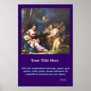 CustomizeABLEs - Mary und Kind Poster