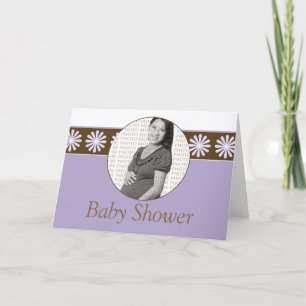 Customized Baby Shower Einladung Mommy Foto