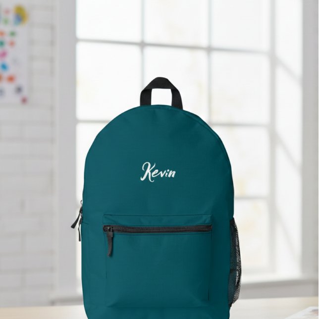 Customized backpack with initials of the name bedruckter rucksack (Von Creator hochgeladen)