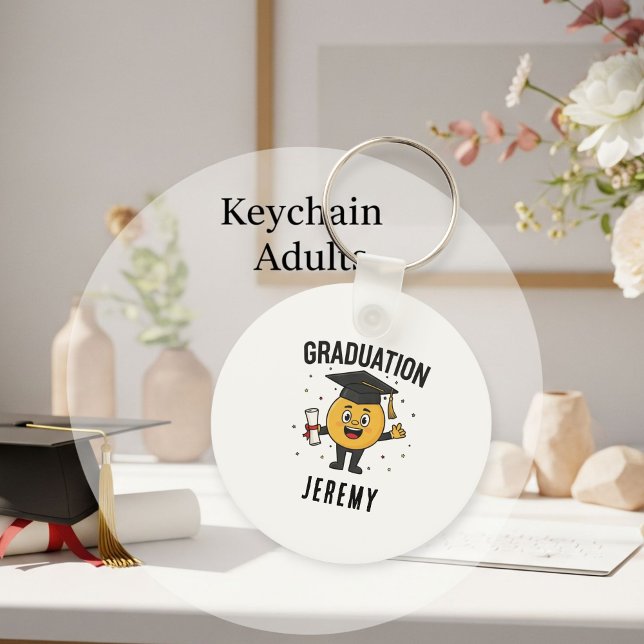 Customized Graduation Keychain - Funny Gift  Schlüsselanhänger (Von Creator hochgeladen)