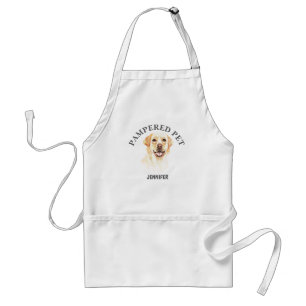 Customized Labrador Retriever Pet Groomer Apron Schürze