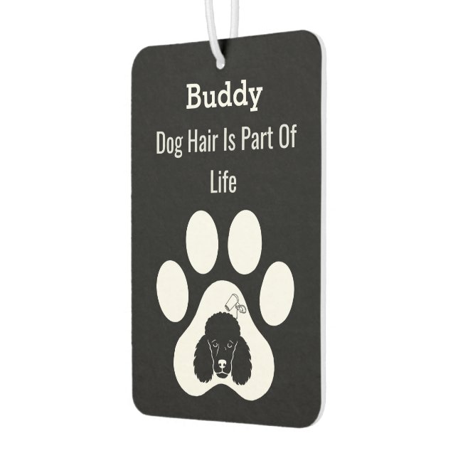 Customized Modern Classic Paw Dog Hair Pet Lovers Autolufterfrischer (Links)