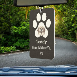 Customized Modern Elegant Funny Dog Paw Pet Lover Autolufterfrischer