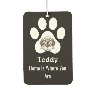 Customized Modern Elegant Funny Dog Paw Pet Lover Autolufterfrischer