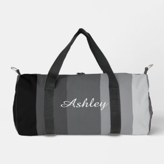 Customized Name Colourful Stylish Modern Elegant  Duffle Bag