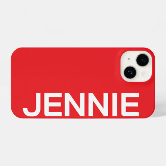 Customized Name Stylish Elegant Modern Minimal  iPhone 14 Hülle