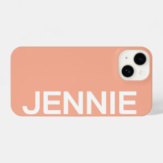 Customized Name Stylish Elegant Modern Minimal  iPhone 14 Hülle