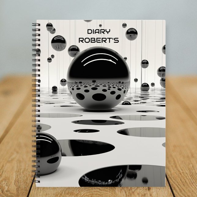Customized notebook - Shapes notebook - Customized Notizbuch (Von Creator hochgeladen)