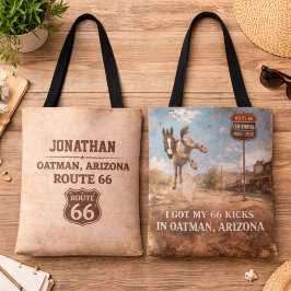 Customized Oatman Donkey Route 66 Centennial Gift