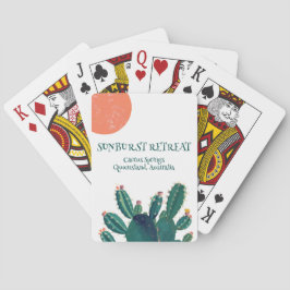 Customized Personalized Airbnb Playing Cards Spielkarten