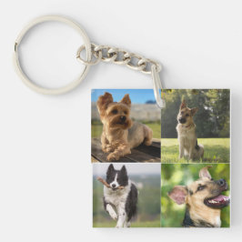 Customized pet keychain schlüsselanhänger