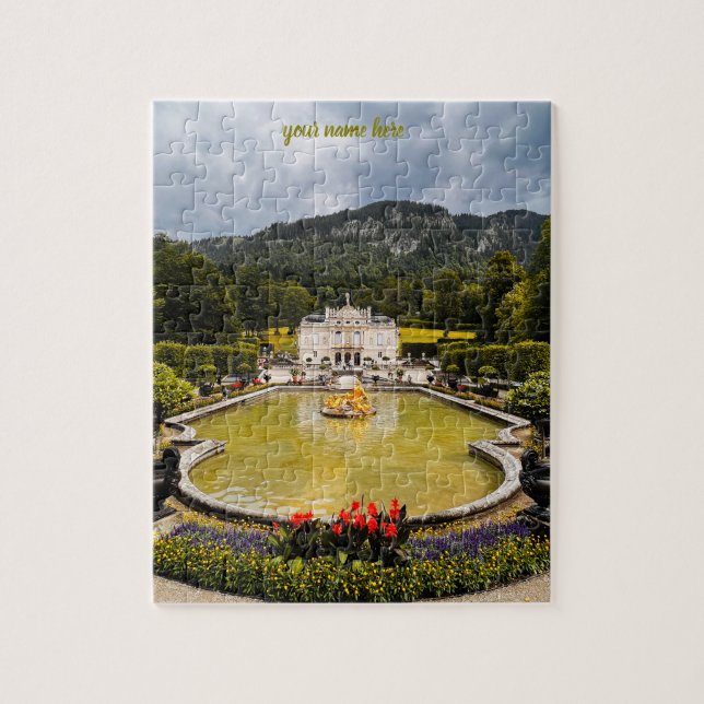 Customized Puzzle of Linderhof Palace (Vertikal)