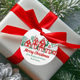 Customized Real Estate Company Christmas Party Geschenkanhänger