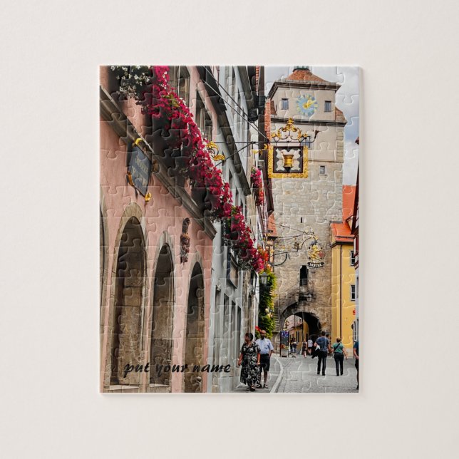 Customized travel Puzzle of Germany (Vertikal)