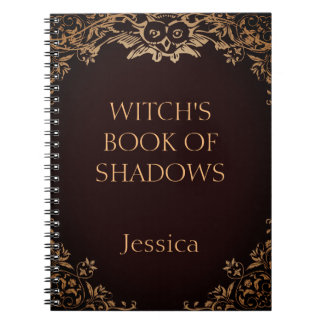 Customized Wicca Book Of Shadows Notebook Notizblock