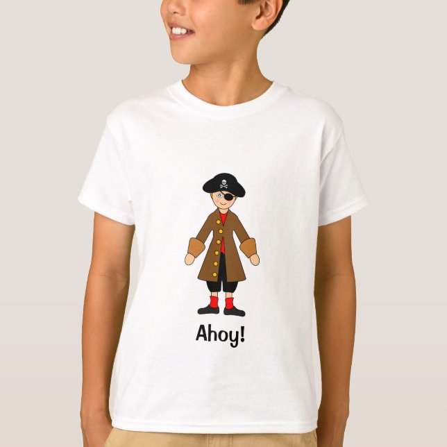 Customizing Me — Pirate Captain-Kostüme T-Shirt (Vorderseite)