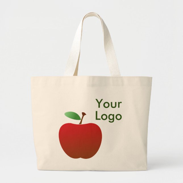 #CustomLogoToteBag Jumbo Stoffbeutel (Vorne)