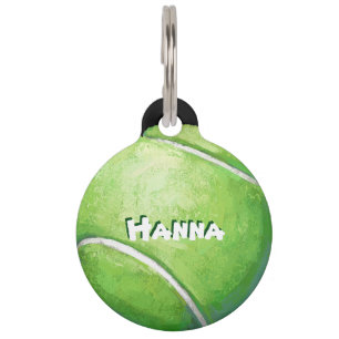 Custum Tennis Ball Tag Tiermarke
